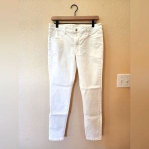 American Eagle Super Stretch Jeggings, white, size 10